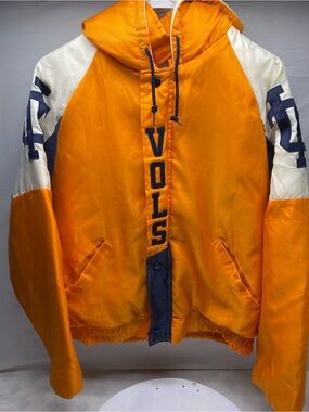 Vintage 80s University Of Tennessee Vols Jacket The Jacket Factory Adult Large